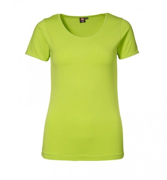 Damen Stretch T-Shirt Rundhals
