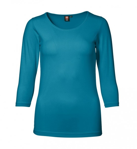 Damen Stretch T-Shirt 3/4 Arm