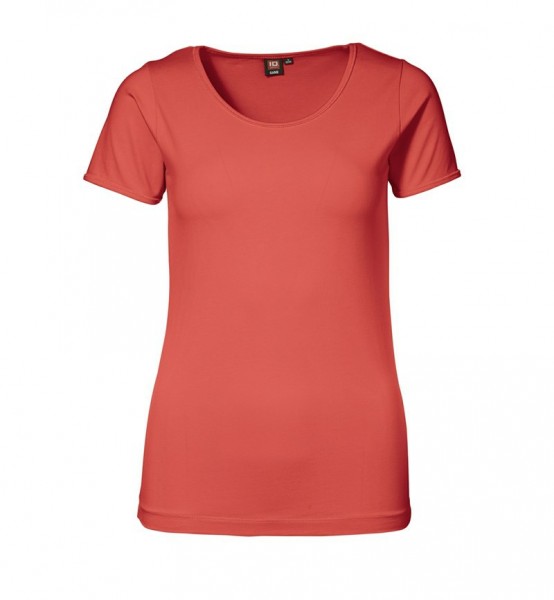Damen Stretch T-Shirt Rundhals