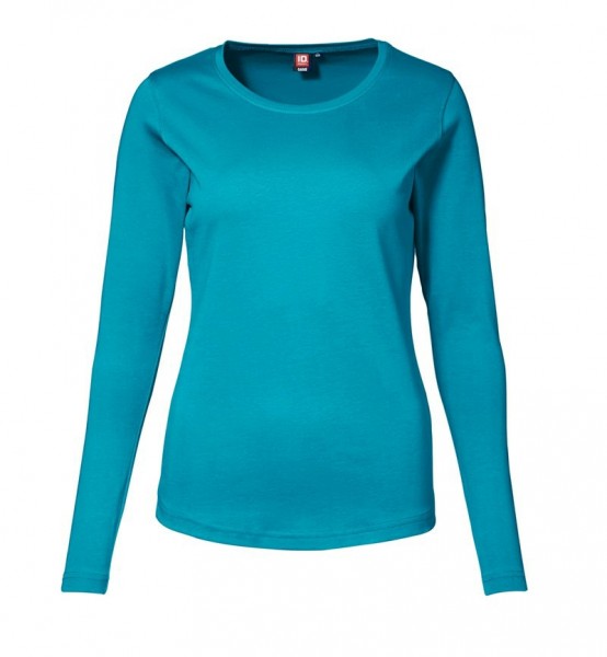 Damen Interlock T-Shirt Langarm